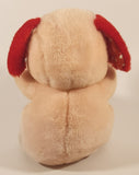 Barton of Canada Valentines Day Pink Bunny Plush with Red Ears 8" Toy Stuffed Plush