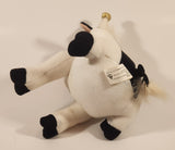 Play By Play Ace Warner Bros. Looney Tunes Black and White Cow 7 1/2" Toy Stuffed Plush