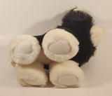 Fuzzy Stuff Black and White Husky Dog 10" Toy Stuffed Plush New with Tags