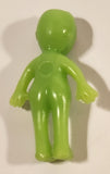 Glow in The Dark Green Alien 1 3/4" Rubber Toy Figure