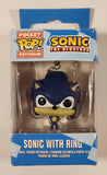 Funko Pop! Pocket Keychain Sega Sonic The Hedgehog Sonic With Ring 1 1/2" Tall Vinyl Figure Keychain New in Box