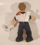 2005 Napoleon Dynamite Flippin Sheet Vote Pedro 7" Clip On Toy Stuffed Plush with Sound New with Tags