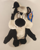 1997 Play By Play Ace Novelties Warner Bros. Looney Tunes Pepe Le Pew 13" Tall Toy Stuffed Plush New with Tags