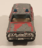 Vintage PlayArt Mercury Station Wagon Fire Chief Red Die Cast Toy Car Vehicle Made in Hong Kong