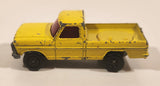 Vintage 1973 Lesney Matchbox Rolamatics No. 57 Wild Life Truck Ranger Yellow Die Cast Toy Dump Truck Vehicle