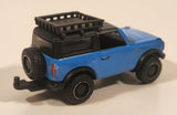 Maisto 2021 Ford Bronco Blue Die Cast Toy Car Vehicle