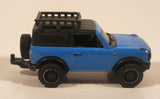 Maisto 2021 Ford Bronco Blue Die Cast Toy Car Vehicle