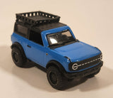 Maisto 2021 Ford Bronco Blue Die Cast Toy Car Vehicle