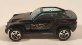 2000 Hot Wheels Future Fleet 2000 Series Jeep Jeepster Black Die Cast Toy Car Vehicle