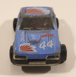 Vintage Majorette No. 220 Mustang SVO Blue 1/59 Scale Die Cast Toy Car Vehicle with Opening Hatch