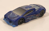 Hot Wheels General Mills Zotic Blue Pull Back Plastic Die Cast Toy Car Vehicle