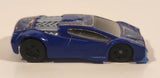 Hot Wheels General Mills Zotic Blue Pull Back Plastic Die Cast Toy Car Vehicle