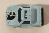High Speed No. HP9057-68 Eagle Light Blue Miniature Die Cast Toy Car Vehicle