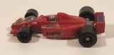 Kinder Surprise Formula One F1 #5 Red Plastic Toy Car Vehicle