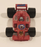 Kinder Surprise Formula One F1 #5 Red Plastic Toy Car Vehicle