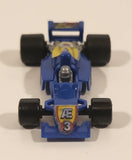 Kinder Surprise Formula One F1 #3 Blue Plastic Toy Car Vehicle