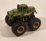 Armored Camouflage Monster Truck Push and Go Plastic Toy Car Vehicle