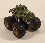 Armored Camouflage Monster Truck Push and Go Plastic Toy Car Vehicle