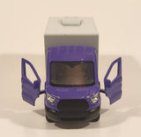 Uni Fortune RMZ City Senor Cactus Taco Food Truck Purple Pull Back Die Cast Toy Car Vehicle with Opening Doors