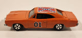Vintage 1981 Warner Bro. ERTL Dukes of Hazzard General Lee Orange Die Cast Toy Car Vehicle