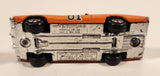 Vintage 1981 Warner Bro. ERTL Dukes of Hazzard General Lee Orange Die Cast Toy Car Vehicle