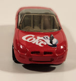2000 Matchbox Coca Cola Coke Brand MGF 1.8i Convertible Red Die Cast Toy Car Vehicle