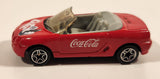 2000 Matchbox Coca Cola Coke Brand MGF 1.8i Convertible Red Die Cast Toy Car Vehicle