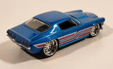 2007 Hot Wheels G-Machines: Flashback '70 Camaro Blue 1:50 Scale Die Cast Toy Car Vehicle