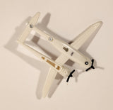 2019 Matchbox Skybusters Rutan Boomerang White Toy Airplane