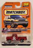 2000 Matchbox Speedy Delivery Texaco 1956 Ford Pickup Truck Red Die Cast Toy Car Vehicle New in Package