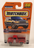 2000 Matchbox Speedy Delivery Texaco 1956 Ford Pickup Truck Red Die Cast Toy Car Vehicle New in Package