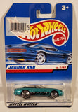 1998 Hot Wheels First Editions Jaguar XK8 Metallic Green Die Cast Toy Car Vehicle New in Package