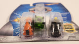 2005 Hot Wheels Micro Madnetics Green Car Orange Motorcycle and Silver Motorcycle Magnetic Die Cast Toy Car Vehicles New in Package