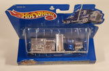 1999 Hot Wheels Arcotoys Special Edition Metallic Haulers Toys 'R Us Semi Truck Blue Die Cast Toy Car Vehicle New in Package
