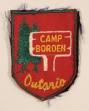 Scouts Canada Boy Scouts Camp Borden Ontario Embroidered Fabric Patch