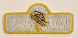 2010 Mardi Gras Green Street Sign Embroidered Fabric Patch