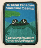 TD Great Canadian Shoreline Cleanup A Vancouver Aquarium Conservation Program Embroidered Fabric Patch