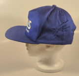 Vintage Allis Mineral Systems Blue Snapback Trucker Cap Hat