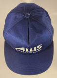 Vintage Allis Mineral Systems Blue Snapback Trucker Cap Hat