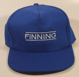 Vintage Finning Blue Adjustable Trucker Cap Hat
