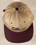 Vintage Polycorp Grinding Mill Liners Beige and Brown Adjustable Trucker Cap Hat
