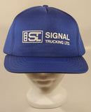 Vintage Signal Trucking Ltd. Blue Snapback Trucker Cap Hat