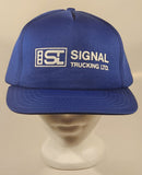 Vintage Signal Trucking Ltd. Blue Snapback Trucker Cap Hat