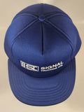 Vintage Signal Trucking Ltd. Blue Snapback Trucker Cap Hat