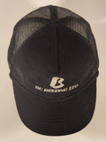 Vintage BC Belting Ltd Black Snapback Mesh Trucker Cap Hat