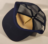 Vintage W.B.H. Western Belting & Hose (1986) Ltd. Dark Blue Snapback Mesh Trucker Cap Hat
