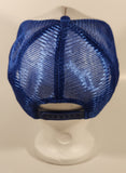 Vintage Investors Group Blue and White Snapback Mesh Trucker Cap Hat