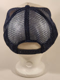 Vintage Voyager RV Centre Ltd. Black and White Snapback Mesh Trucker Cap Hat
