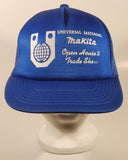 Vintage Universal Fastening Makita Open House & Trade Show Blue Snapback Mesh Trucker Cap Hat