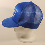 Vintage Universal Fastening Makita Open House & Trade Show Blue Snapback Mesh Trucker Cap Hat
